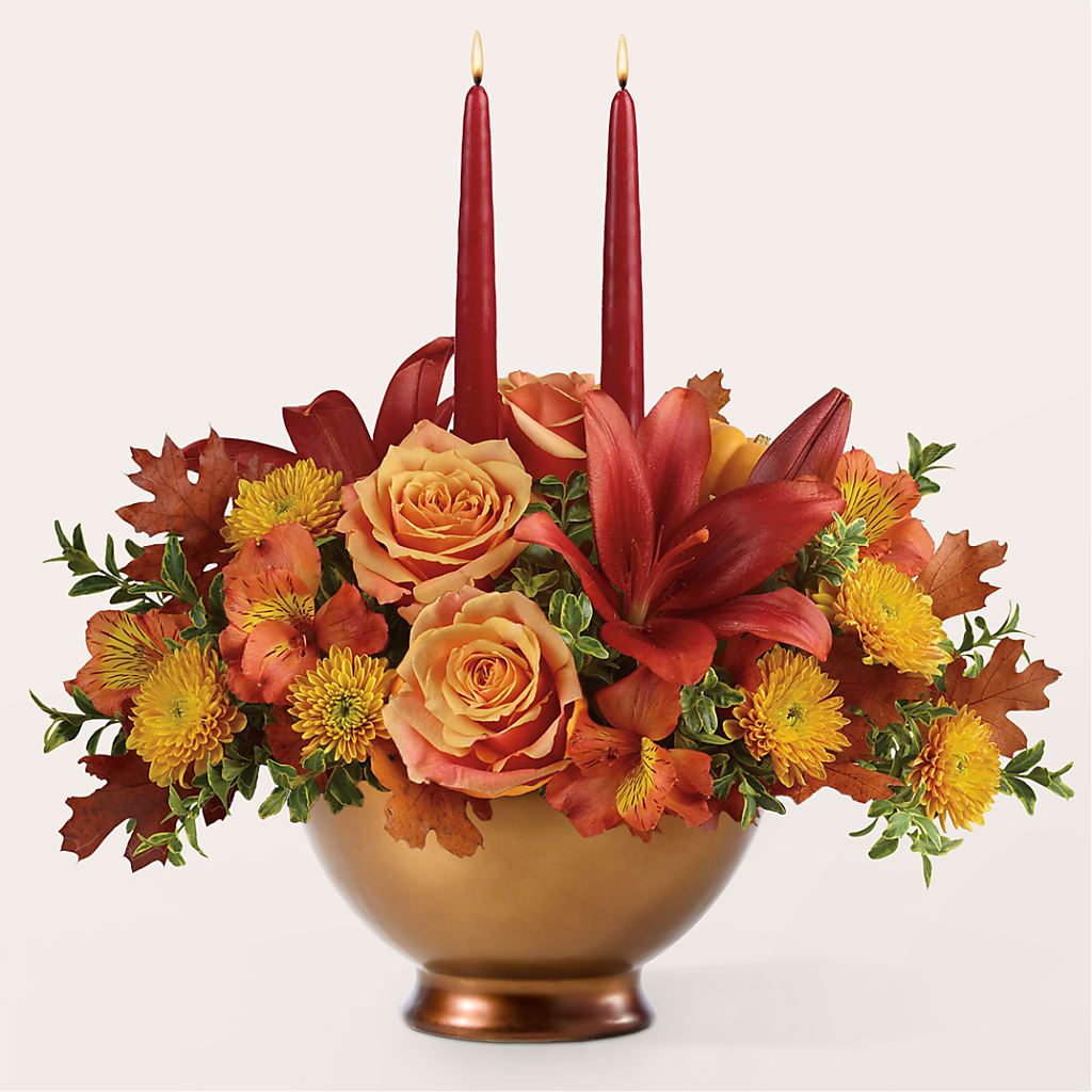 Harvest Table Centerpiece – ANDREW'S FLOWERS, Beaverton OR