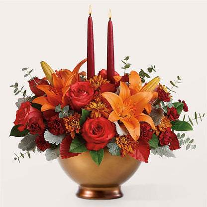 Fruits of Fall Centerpiece – ANDREW'S FLOWERS, Beaverton OR