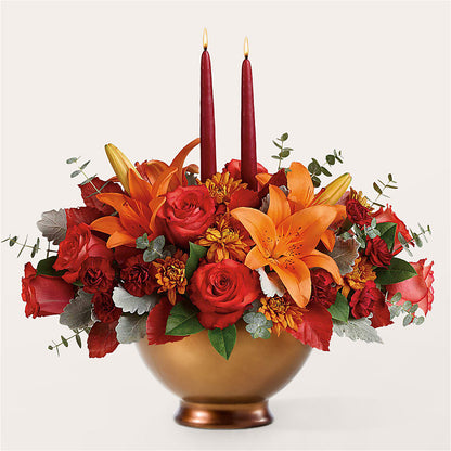 Fruits of Fall Centerpiece – ANDREW'S FLOWERS, Beaverton OR
