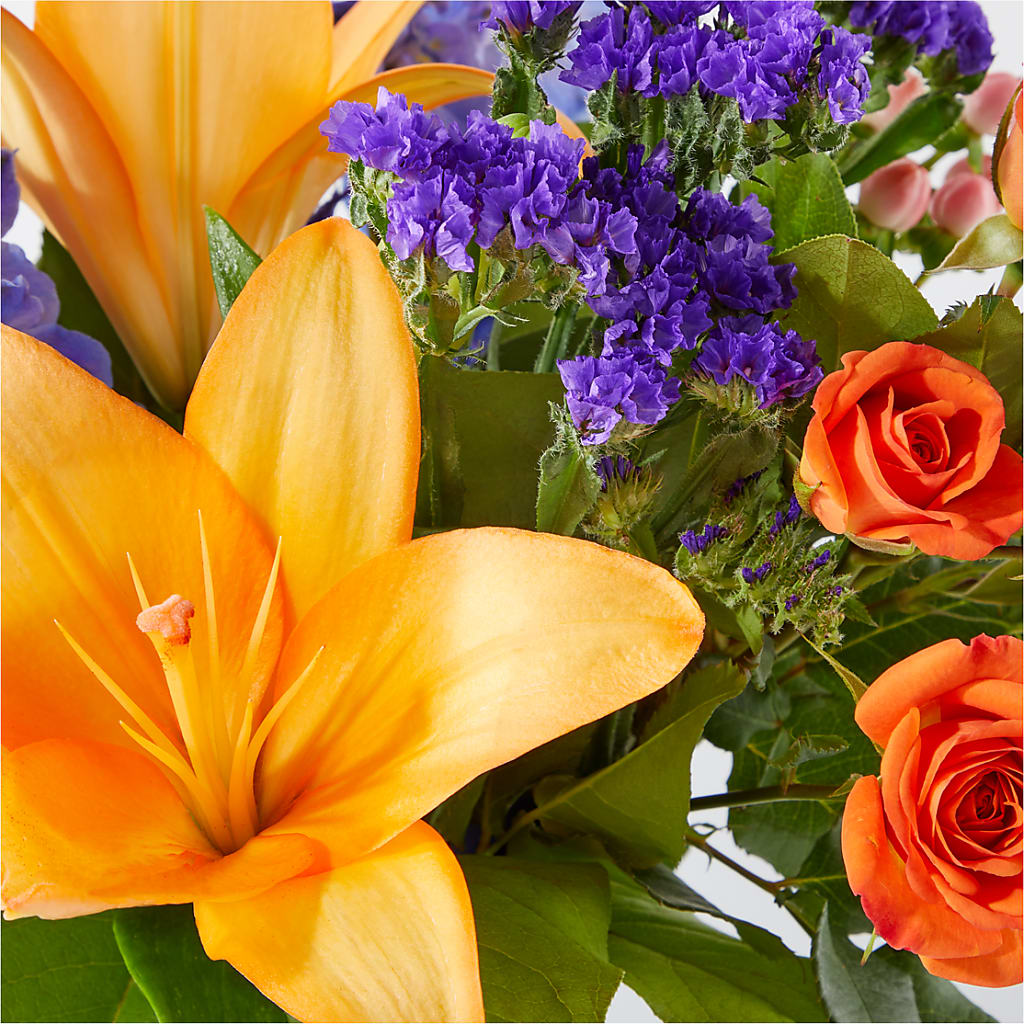 Radiant Citrus Bouquet – ANDREW'S FLOWERS, Beaverton OR