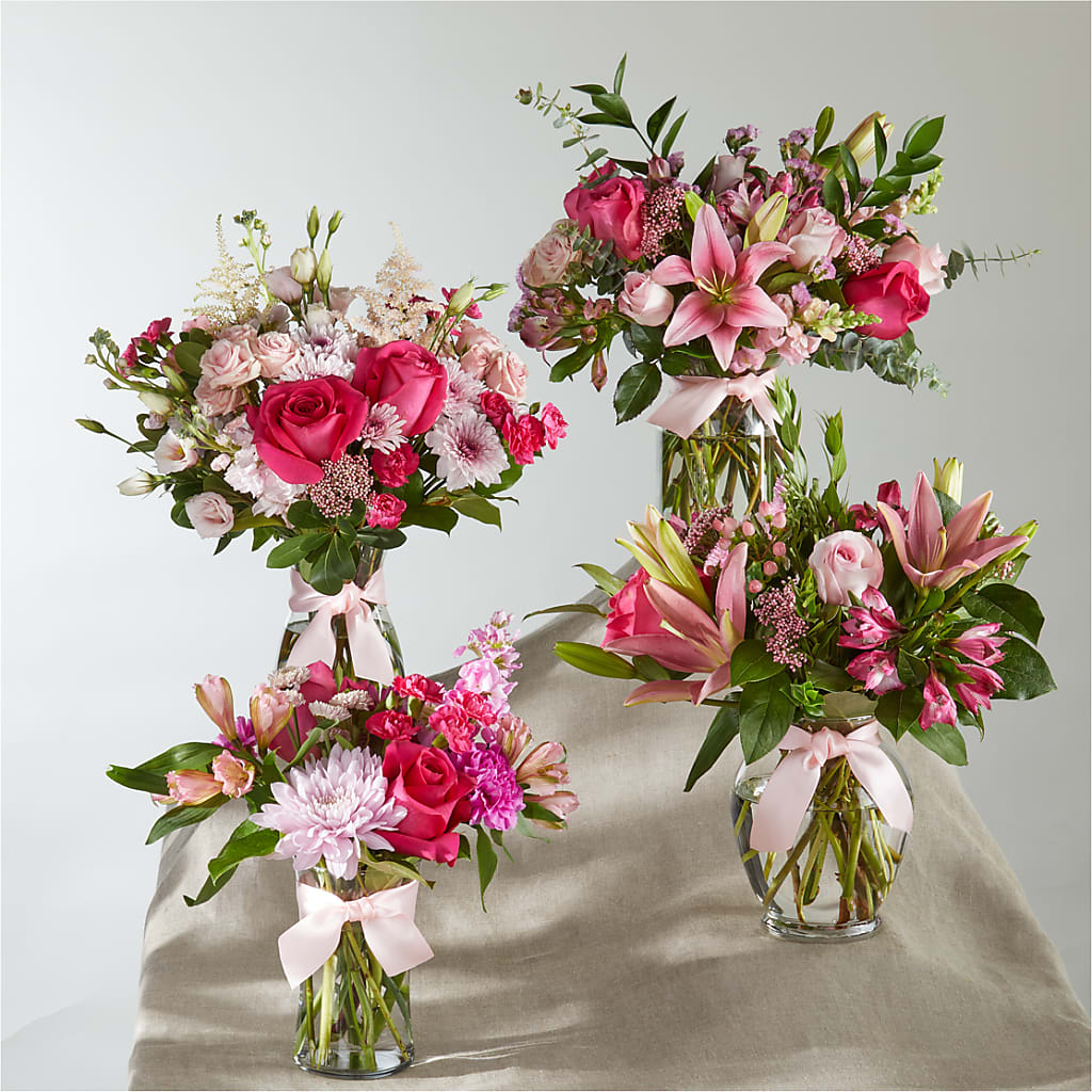 Pink Ribbon - A Florist Original – ANDREW'S FLOWERS, Beaverton OR