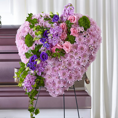 Treasured Love Standing Heart – ANDREW'S FLOWERS, Beaverton OR