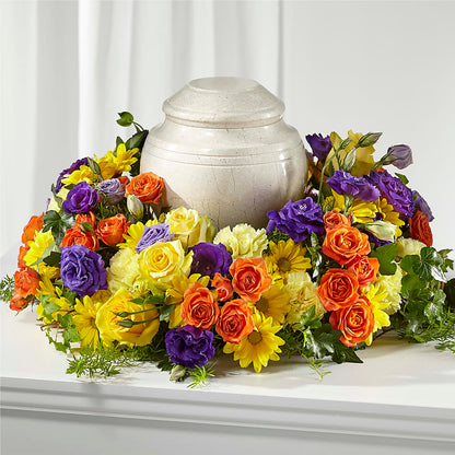 Blossoms of Remembrance Cremation Adornment – ANDREW'S FLOWERS, Beaverton OR
