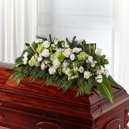 Hopeful Gesture Casket Spray – ANDREW'S FLOWERS, Beaverton OR