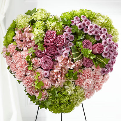 Heartwarming Standing Heart – ANDREW'S FLOWERS, Beaverton OR