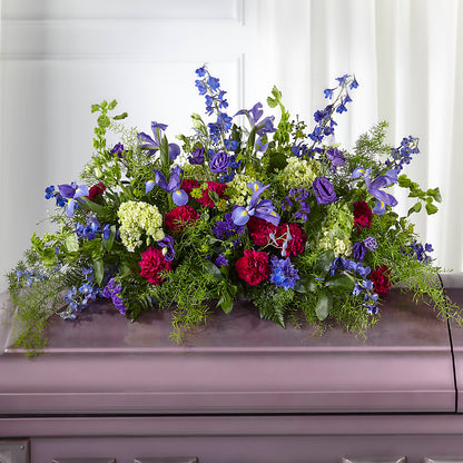 Always Treasured Casket Spray – ANDREW'S FLOWERS, Beaverton OR