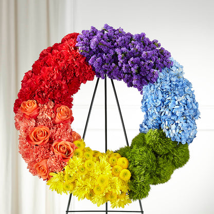 Circle of Love Wreath – ANDREW'S FLOWERS, Beaverton OR