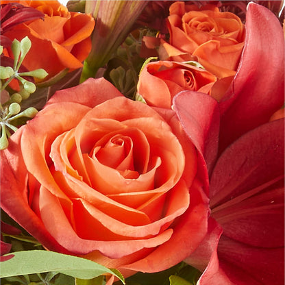 Crimson Leaves Bouquet – ANDREW'S FLOWERS, Beaverton OR
