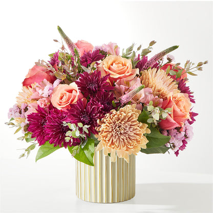 Berry Cobbler Bouquet with Ivory Vase – ANDREW'S FLOWERS, Beaverton OR