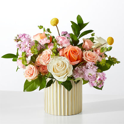 French Market Bouquet with Ivory Vase – ANDREW'S FLOWERS, Beaverton OR